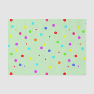 Papel De Seda Festa de aniversário infantil colorida