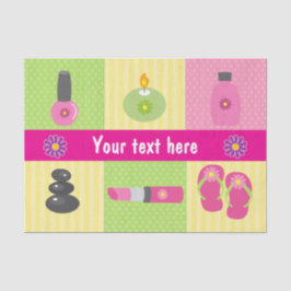 Papel De Seda Festa de aniversário Spa