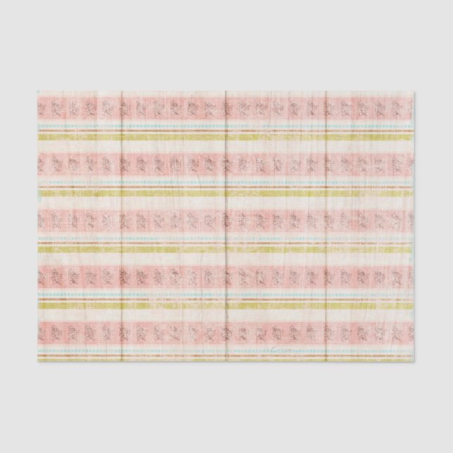 Papel De Seda Festa de Chic Chic Chic Chic-Party, Rosa-Rosa, Rús (Frente )