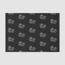 Papel De Seda Festa de Figurino do Halloween Preto Escuro