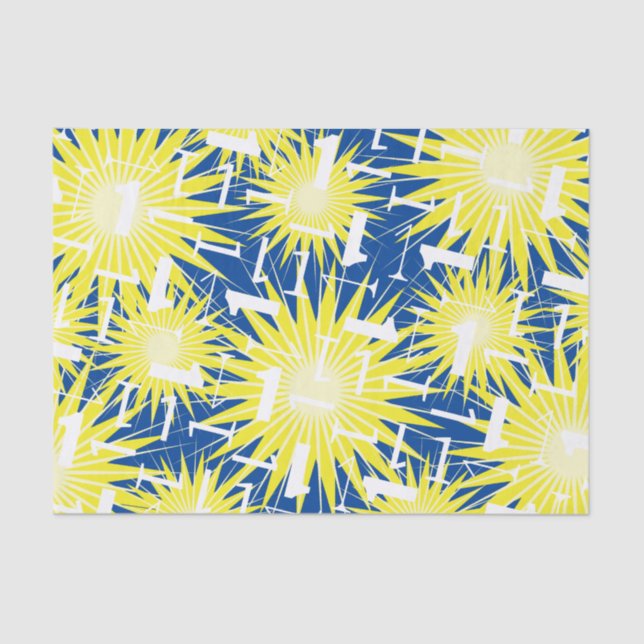 Papel De Seda Festa de primeiro aniversario Cópula Maravilhosa (Frente )