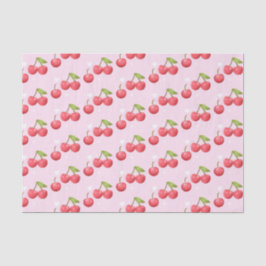 Papel De Seda Festa de primeiro aniversario de Cereja