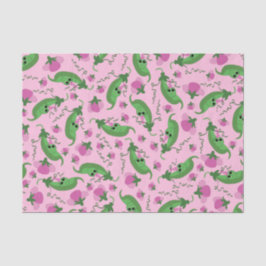 Papel De Seda Festa de primeiro aniversario de Ervilha doce