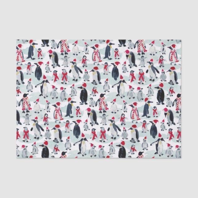 PAPEL DE SEDA FESTA HOLIDAY PENGUIN (Frente )