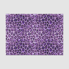 Papel De Seda Festa Rosa Impressão Animal Leopardo Roxo Fofo