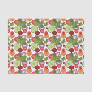Papel De Seda festeira legal de fruta vegetal
