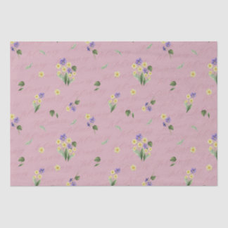 Papel De Seda Fezes do Mês do Nascimento de Febre Primrose Viole