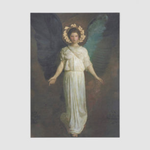 Papel De Seda Figura Alada por Abbott Handerson Thayer