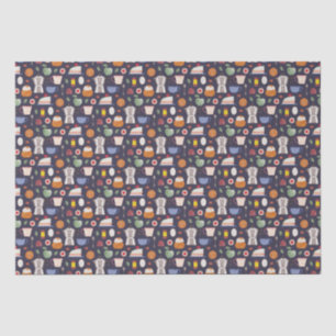 Papel De Seda Fika (Eclipse) - Padrão de Aquarela
