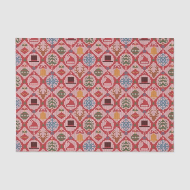 Papel De Seda Fim de Natal (Frente )