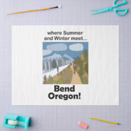 Papel De Seda Fim de semana de festa Bend Oregon Vibe de dupla e