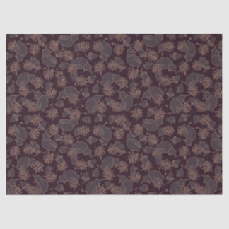 Papel De Seda Fio de aves no escuro e elegante