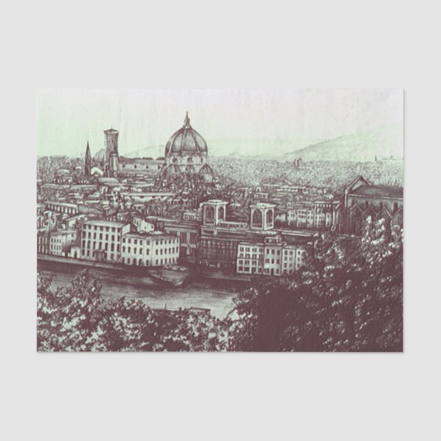 Papel De Seda Firenze (Frente )