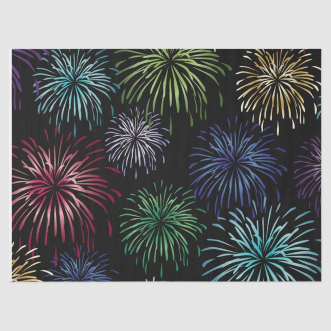 Papel De Seda Fireworks (Frente )