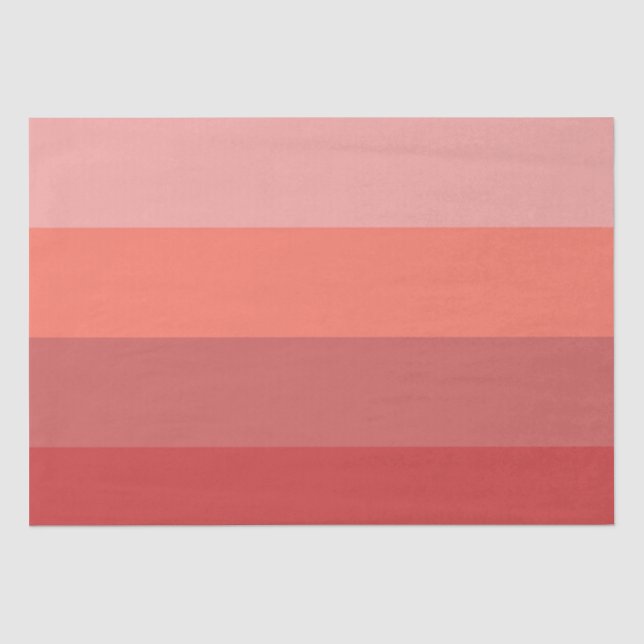 Papel De Seda Fitas Cor-de-Rosa (Frente )