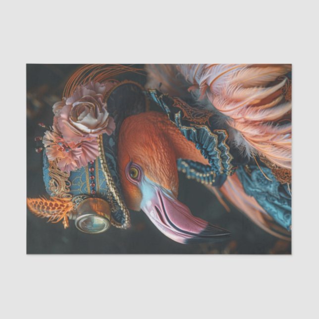 Papel De Seda Flamingo (Frente )