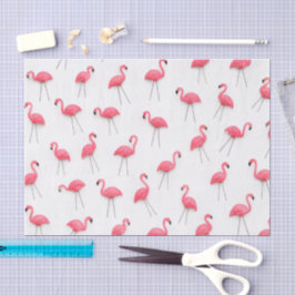 Papel De Seda Flamingos de plástico cor-de-rosa para gramado