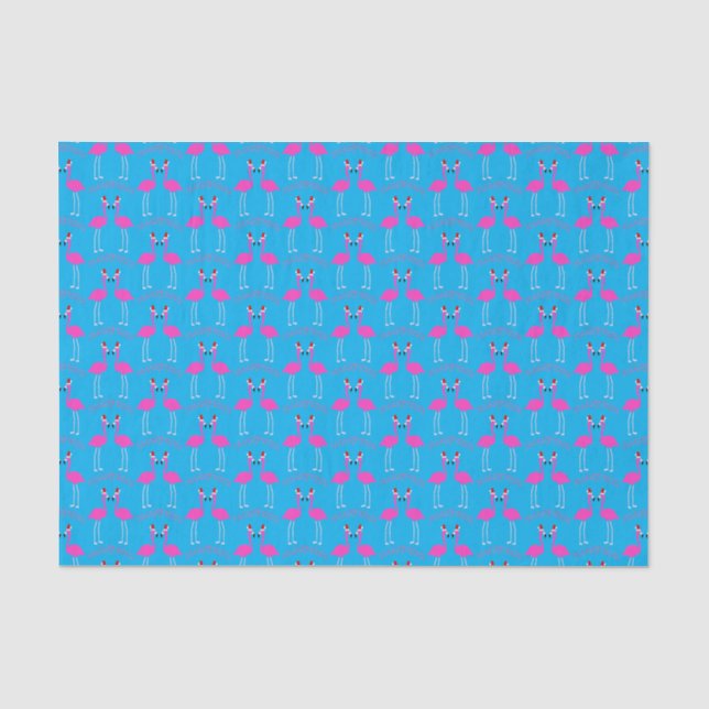 Papel De Seda Flamingos Flamingo Belles (Frente )