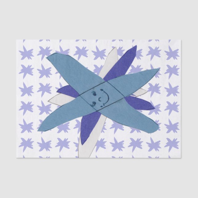 Papel De Seda Floco de neve (Frente )