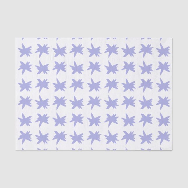 Papel De Seda Floco de neve - fundo azul (Frente )