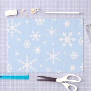 Papel De Seda Flocos de neve