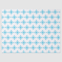 Flocos de neve azuis