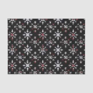 Papel De Seda Flocos de neve de Natal gótico