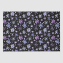 Flocos de neve preto