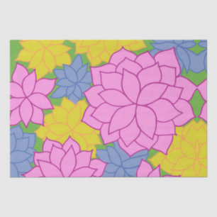 Papel De Seda Flor