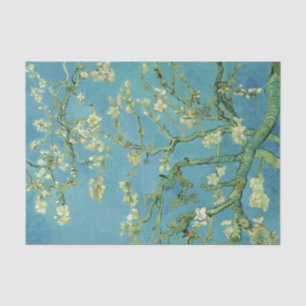 Papel De Seda Flor   1890 da amêndoa de Van Gogh  
