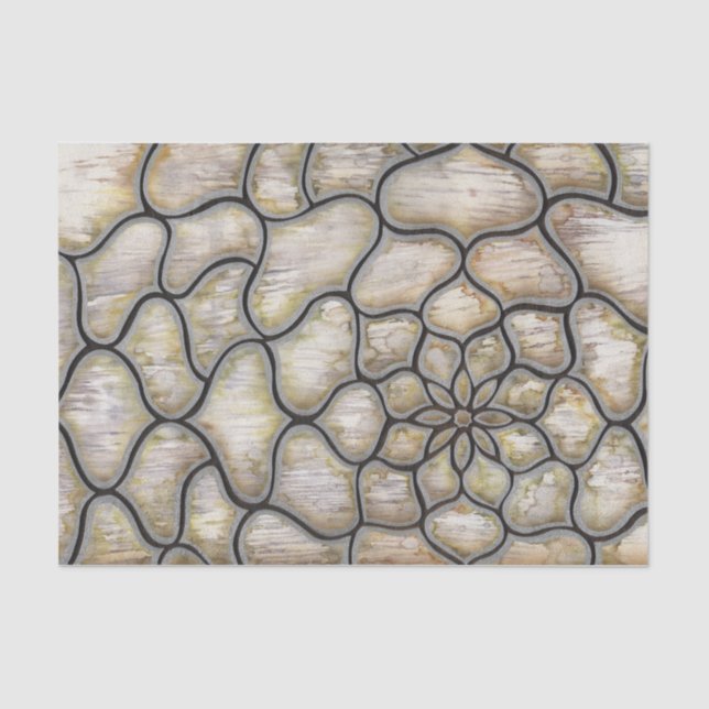 Papel De Seda Flor da terra (Frente )