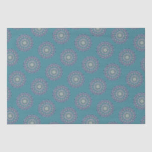 Papel De Seda Flor Da Vida - Estilo De Mandala Índia 1