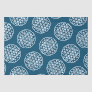 Papel De Seda FLOR DA VIDA - Símbolo de Geometria Sagrado 2