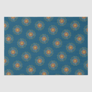 Papel De Seda Flor Da Vida - Vintage Ornament Mandala 1
