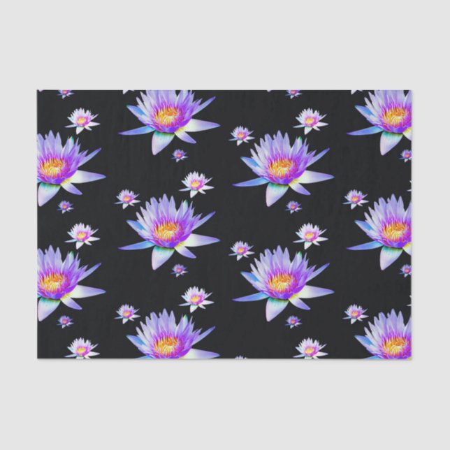 Papel De Seda Flor de Lotus (Frente )