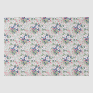 Papel De Seda Flor de Maçã (Aqua Haze)