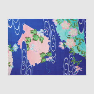 Papel De Seda Flor e água corrente, Design japonês