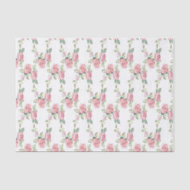 Papel De Seda Flor Rosa Cor-de-Rosa Shabby Chic