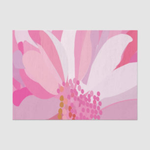 Papel De Seda Flor rosa-margarida