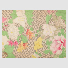 Papel De Seda Flor Trellis Springtime Wraping