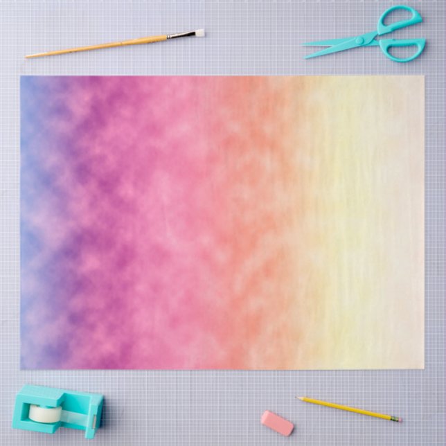 Papel De Seda Floração Radiante (Arte )
