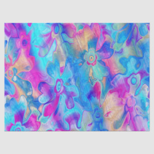 Papel De Seda Florais-4-Matas De Chão-De-Chão-Pintado