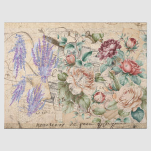 Papel De Seda floral