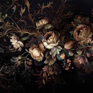 Papel De Seda Floral Clima