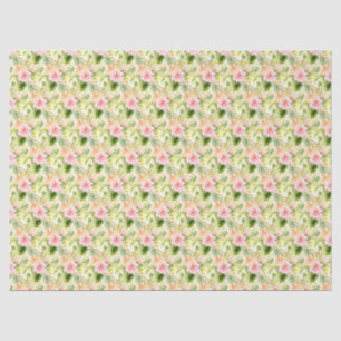 Papel De Seda Floral de Selva Tropical