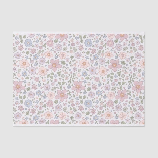 Papel de Seda Floral Ditsy Liberty Print (Frente )