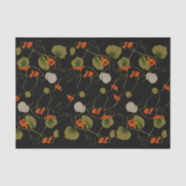 Papel De Seda Floral Elegante Asiático