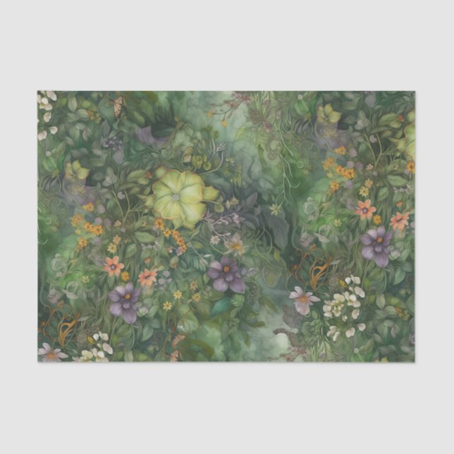 Papel De Seda Floral Fairytale (Frente )