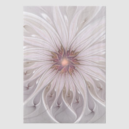 Papel De Seda Floral Fantasy, Abstract Modern Pastel Flower