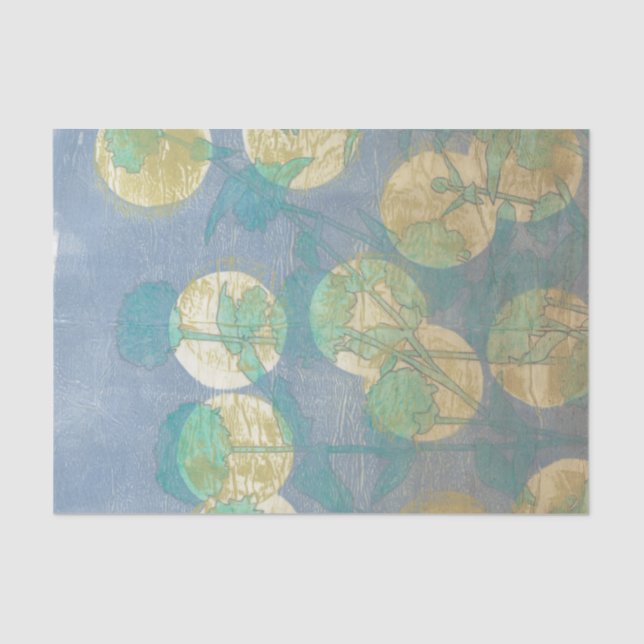 Papel De Seda Floral I (Frente )